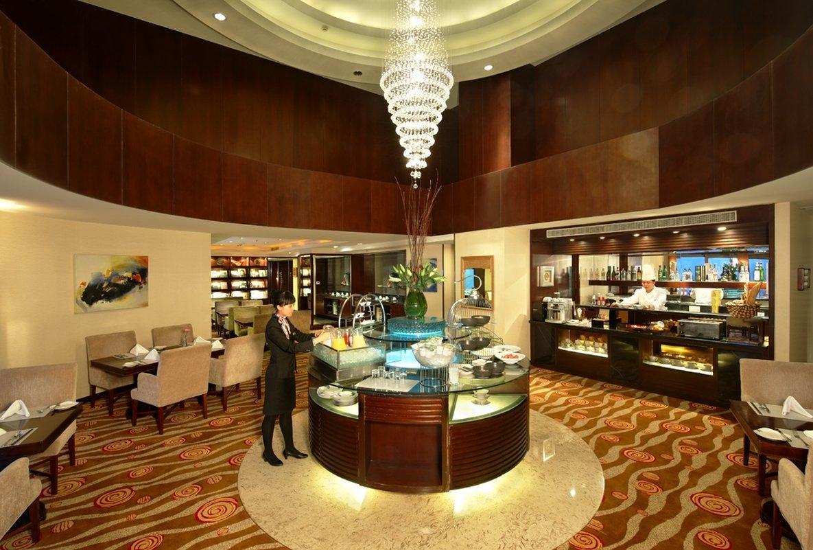 Hotel Nikko تيانجين المظهر الخارجي الصورة The lobby lounge