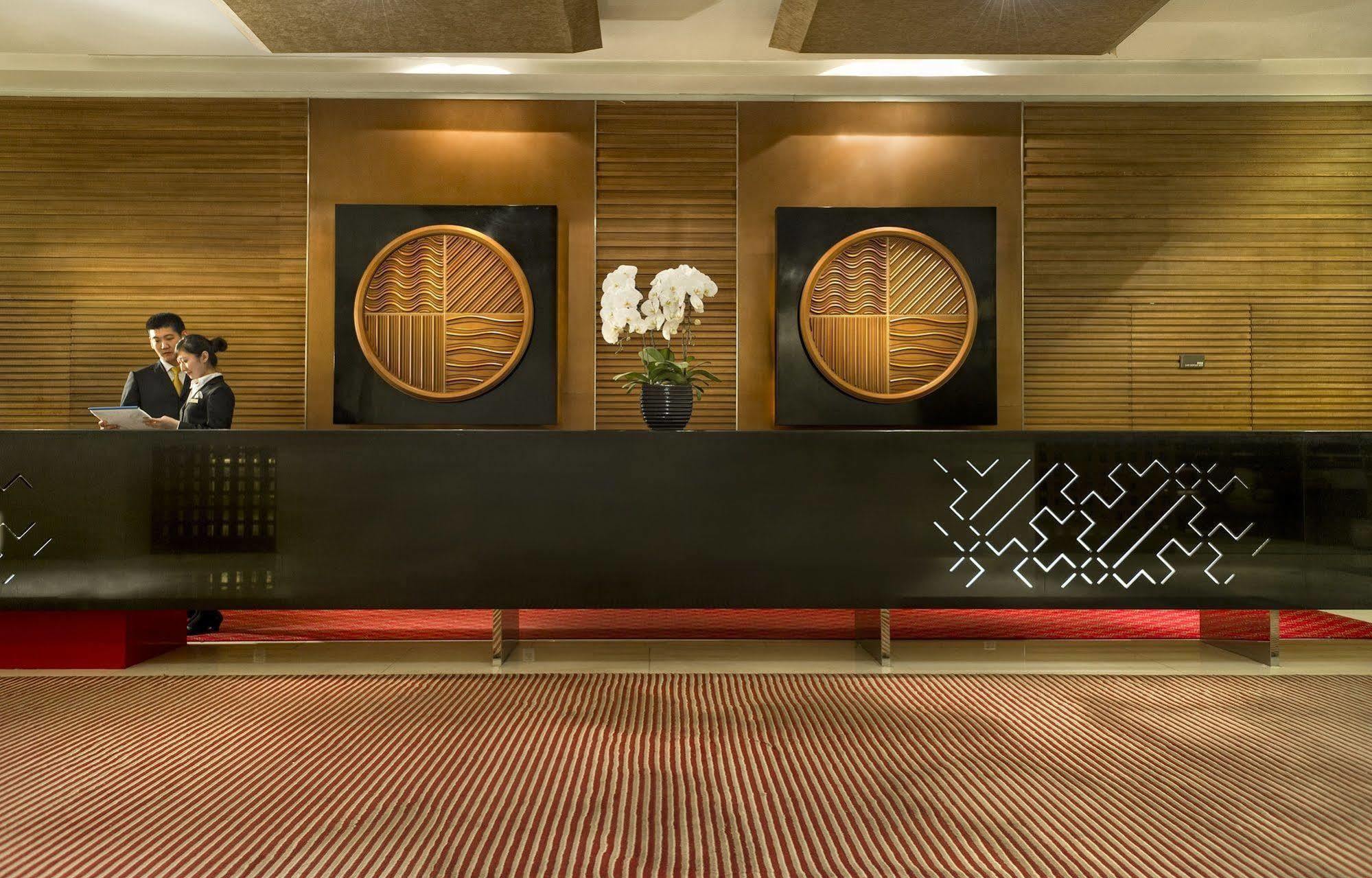 Hotel Nikko تيانجين المظهر الخارجي الصورة The lobby of the hotel
